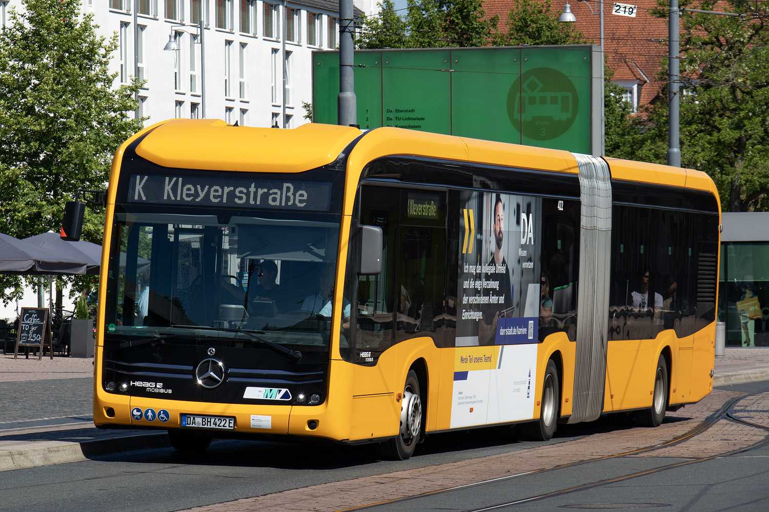 Гессен, Mercedes-Benz eCitaro G № 422