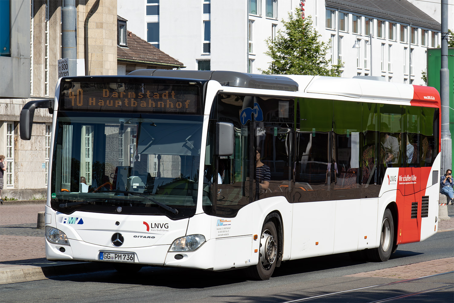 Гессен, Mercedes-Benz Citaro C2 LE № GG-PM 736