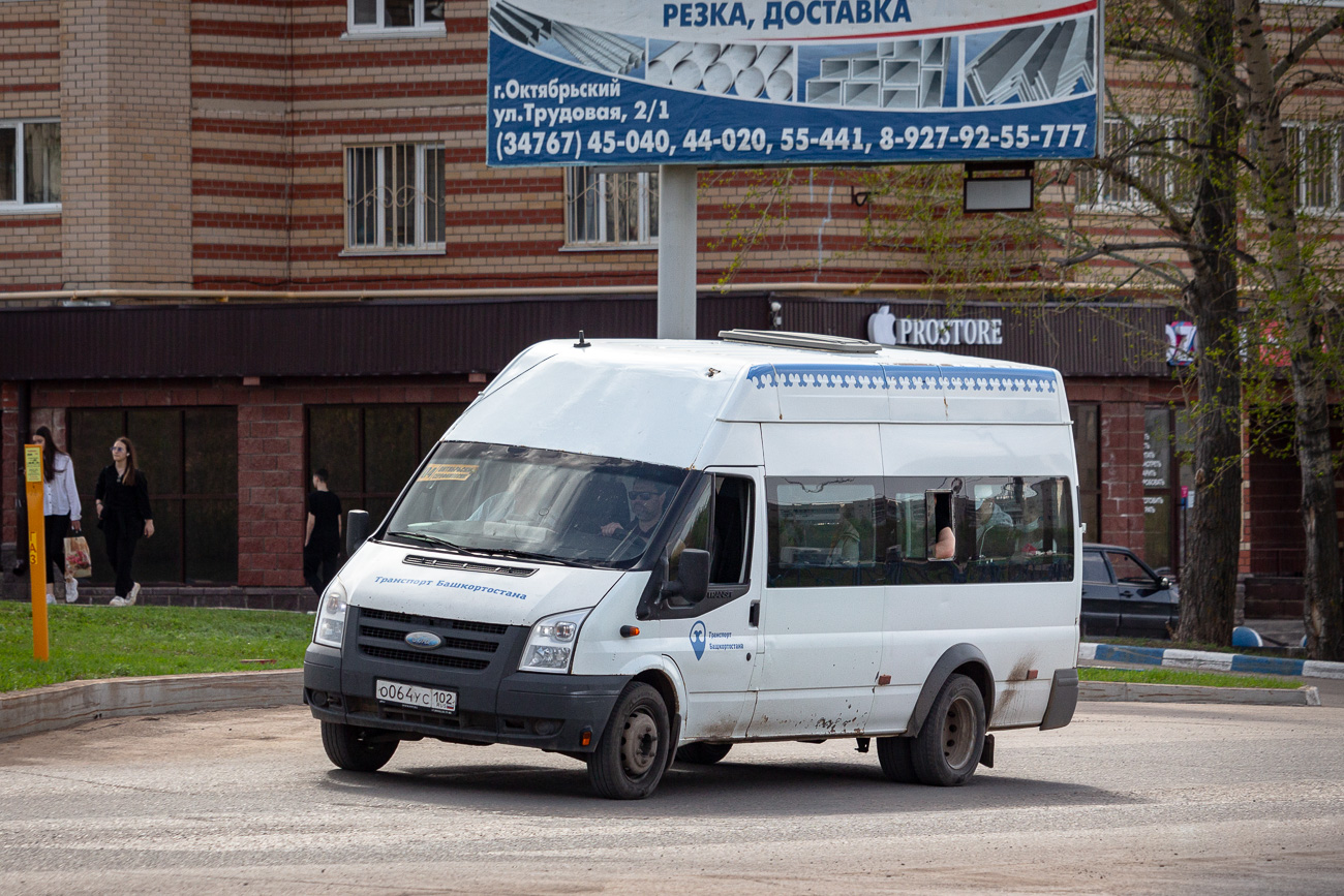 Башкортостан, Нижегородец-222702 (Ford Transit) № О 064 УС 102