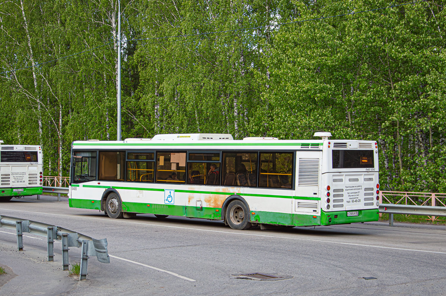 Penza region, LiAZ-5292.22 (2-2-2) Nr. 489