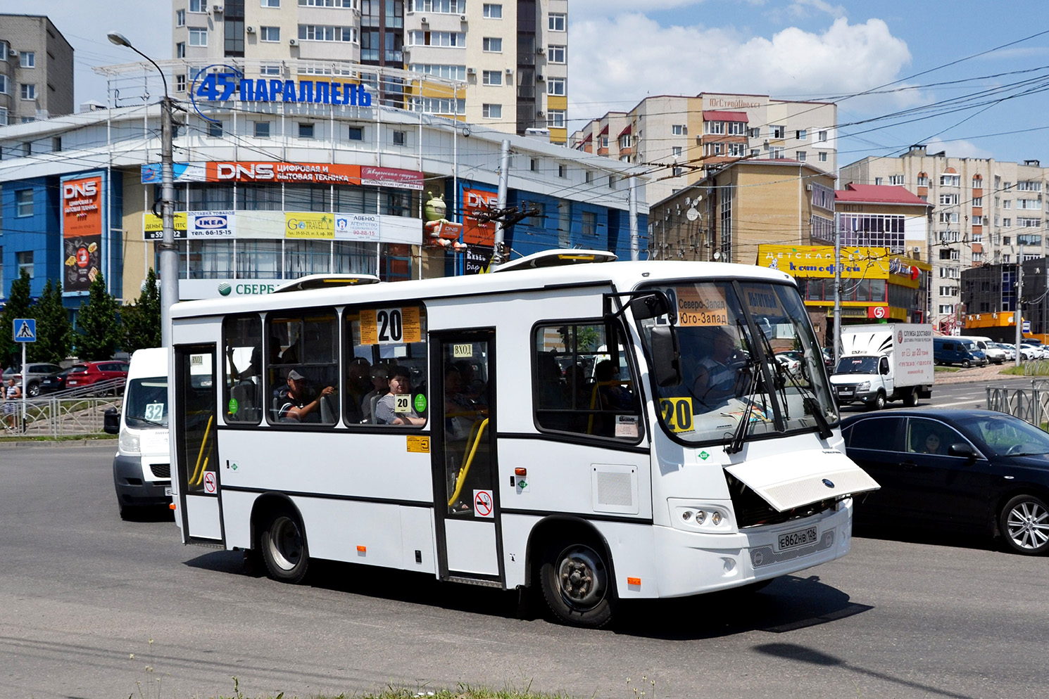 Ставропольский край, ПАЗ-320302-12 "Вектор" № Е 862 НВ 126