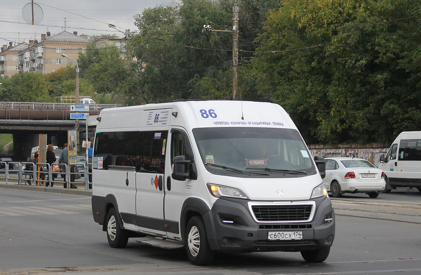 Челябинская область, Нижегородец-2227SK (Peugeot Boxer) № С 600 СХ 174