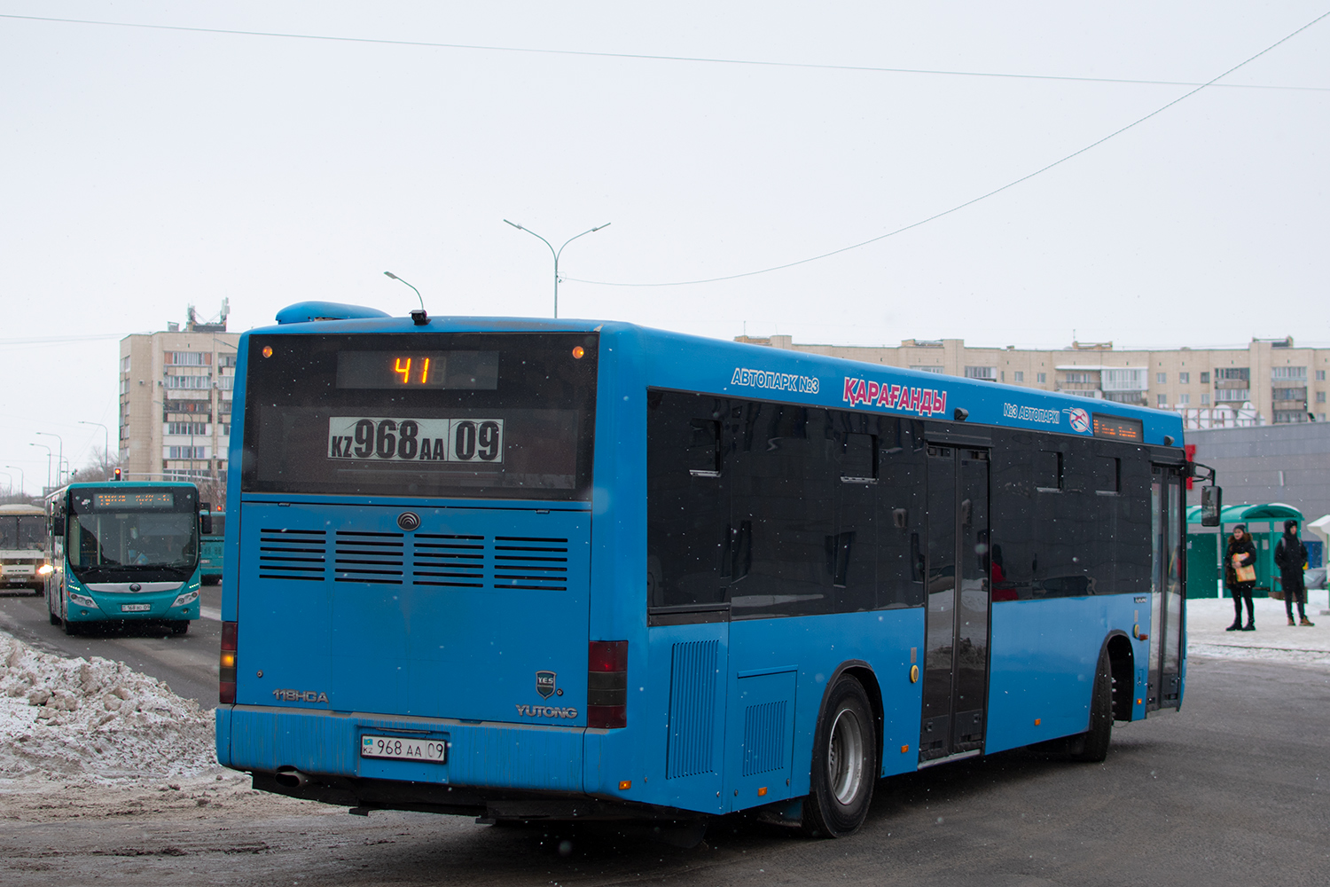 Карагандинская область, ПАЗ-4234 № 533 YM 01; Карагандинская область, Yutong ZK6118HGA № 168 BD 09; Карагандинская область, Yutong ZK6118HGA № 968 AA 09