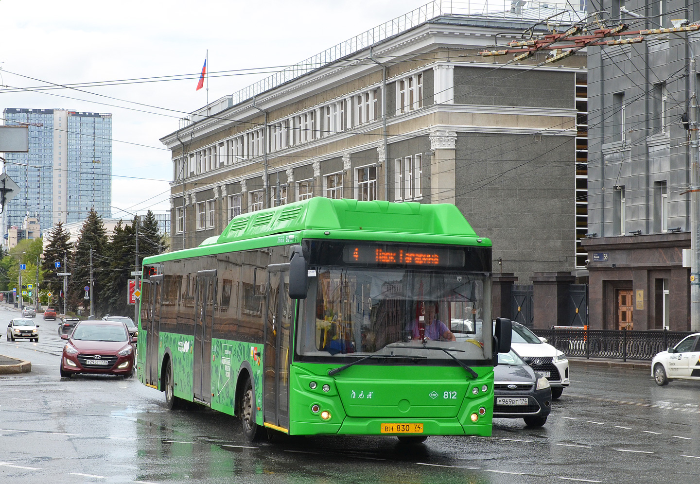 Челябинская область, ЛиАЗ-5292.67 (CNG) № 812