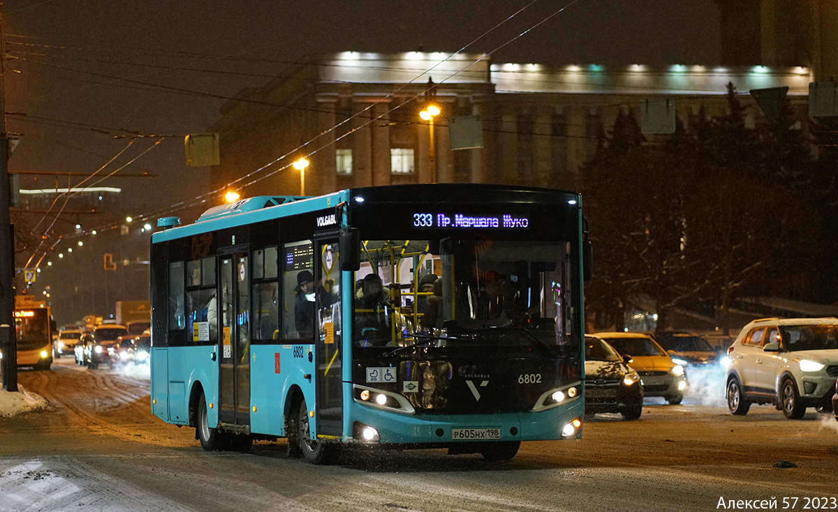 Санкт-Петербург, Volgabus-4298.G4 (LNG) № 6802