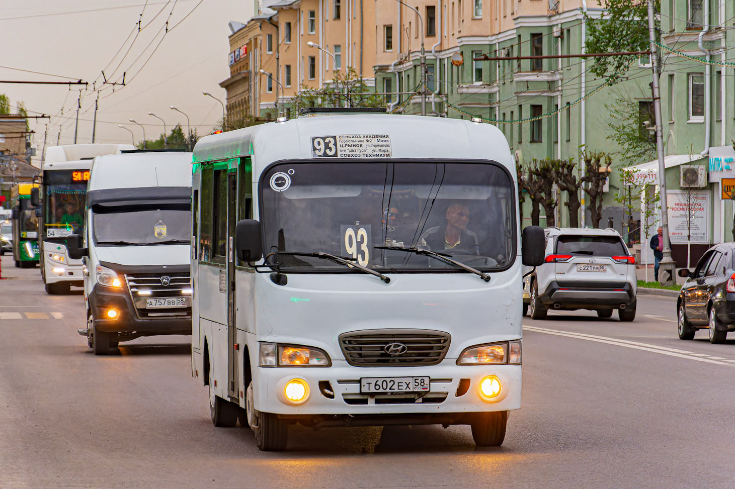 Пензенская область, Hyundai County LWB (ТагАЗ) № Т 602 ЕХ 58