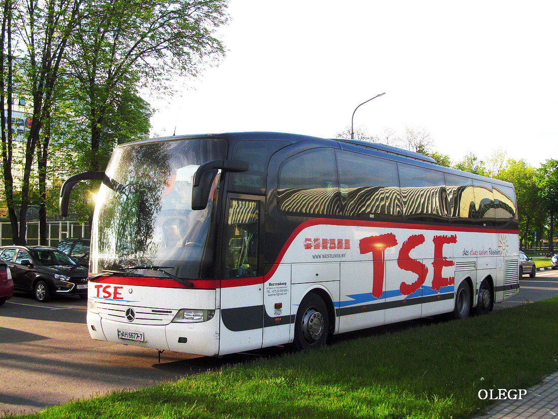 Минск, Mercedes-Benz O580-16RHD Travego M № АН 6677-7