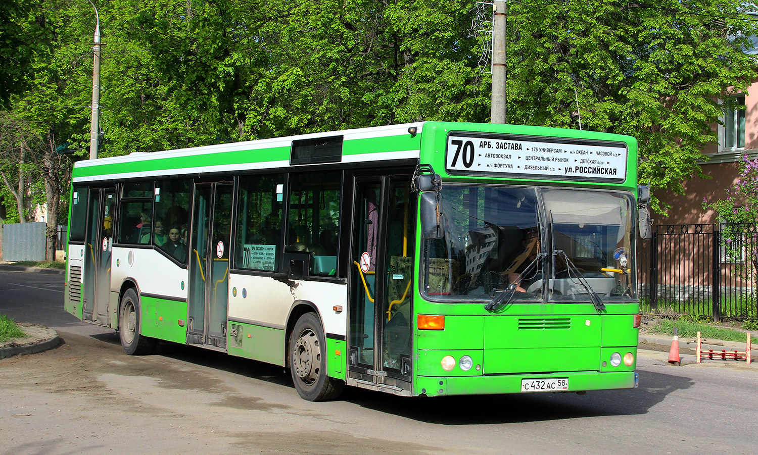 Пензенская область, Mercedes-Benz O405N2 (SAM) № С 432 АС 58