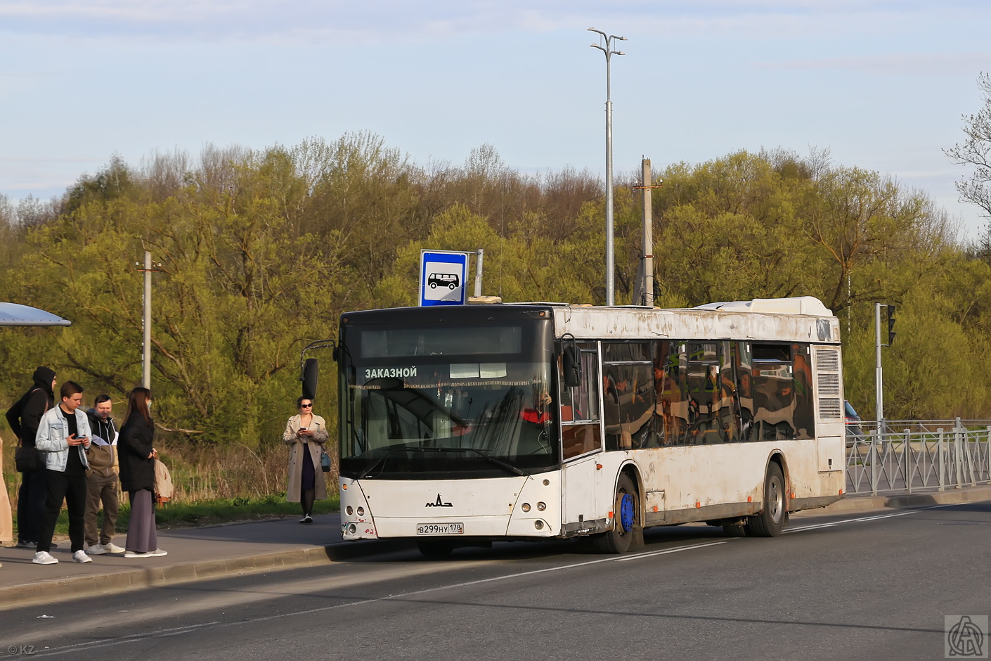 Санкт-Петербург, МАЗ-203.067 № В 299 НУ 178