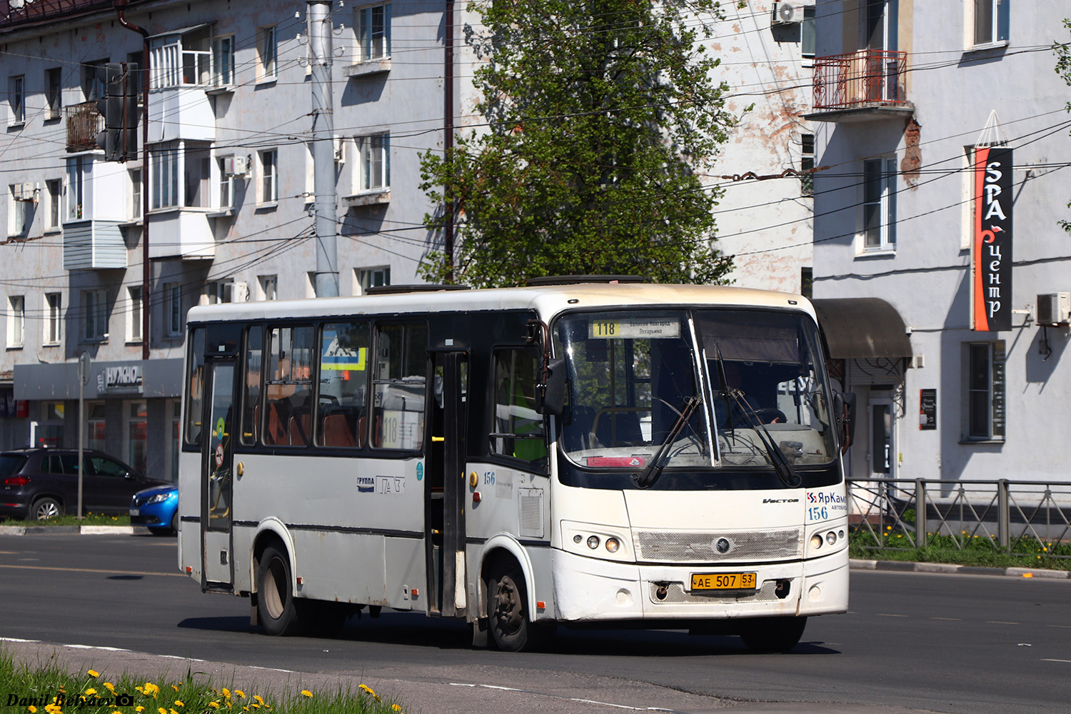 Новгородская область, ПАЗ-320412-05 "Вектор" № 156