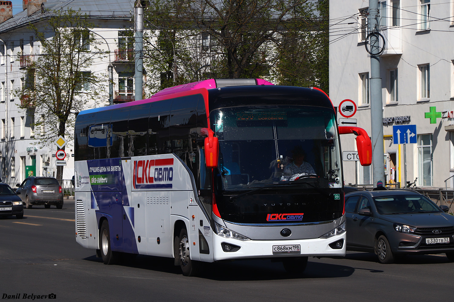 Санкт-Петербург, Yutong ZK6128HN № С 868 КМ 198