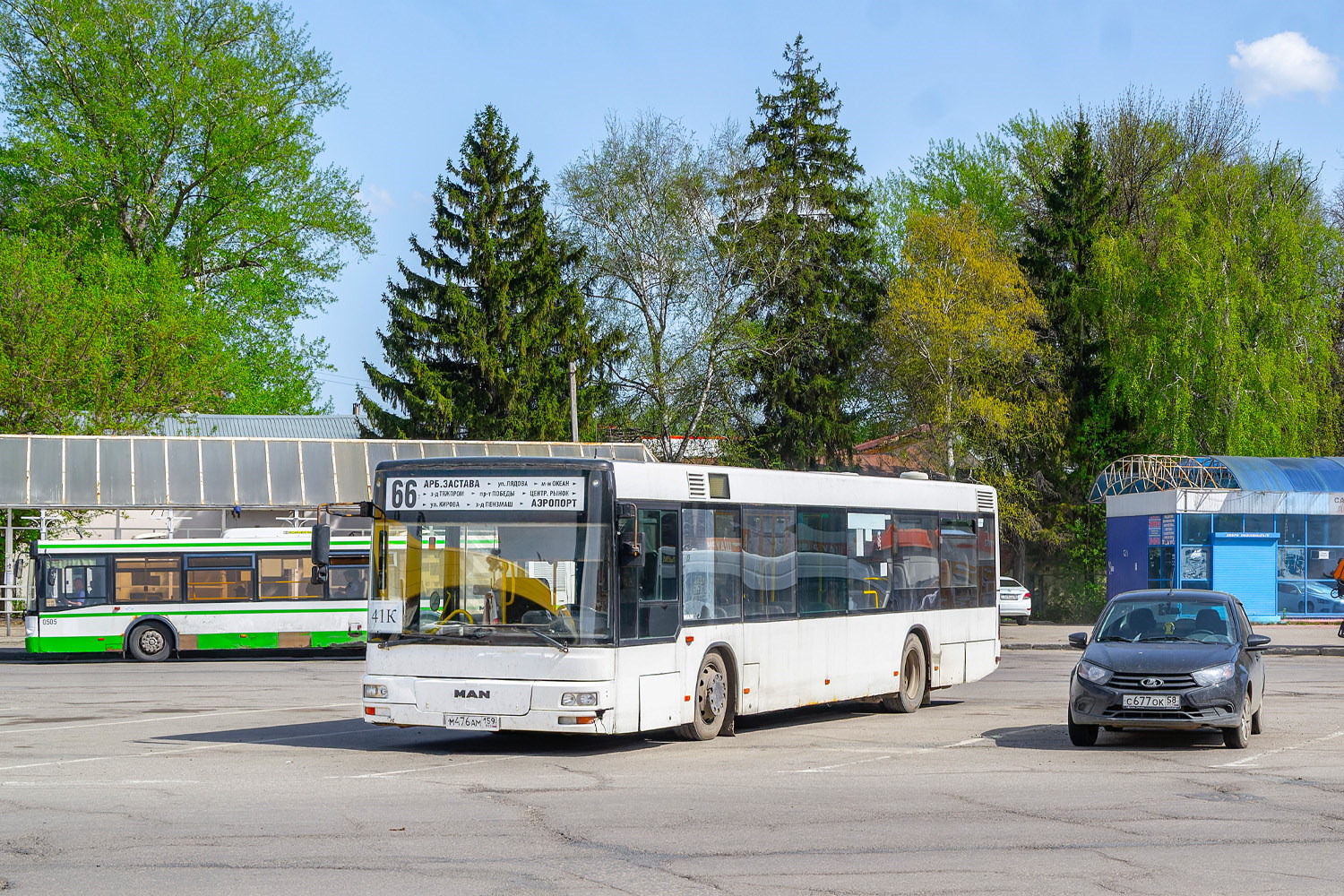 Пензенская область, MAN A21 NL263 № М 476 АМ 159