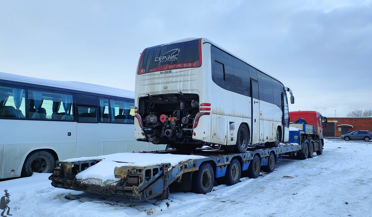 Кемеровская область - Кузбасс, Higer KLQ6826Q № АТ 075 42 — Фото —  Автобусный транспорт