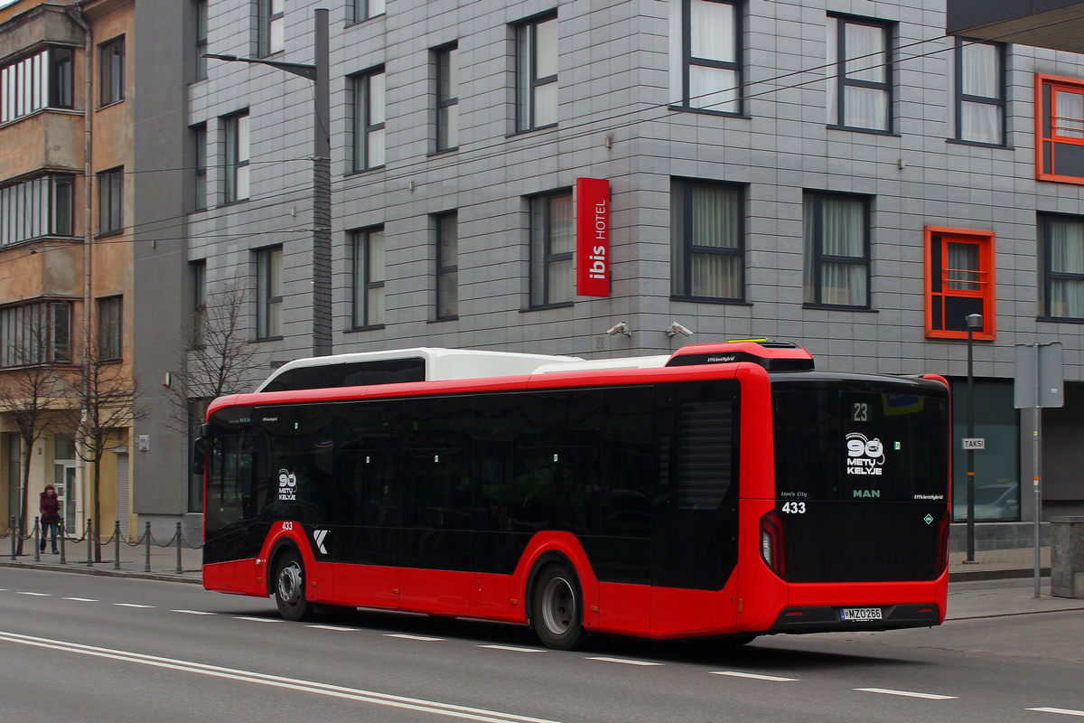 Литва, MAN 12C Lion's City 12 G NL280 EfficientHybrid № 433