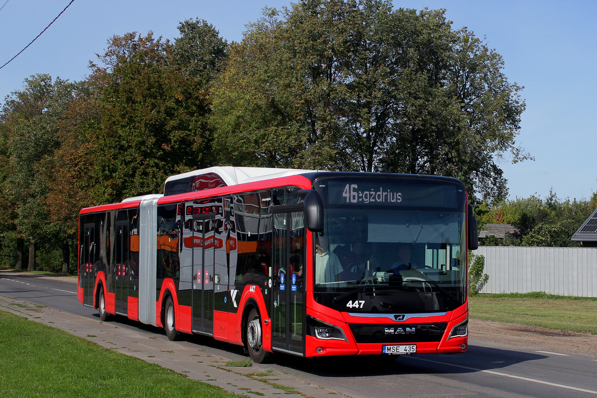 Литва, MAN 18C Lion's City 18 G NG320 EfficientHybrid № 447