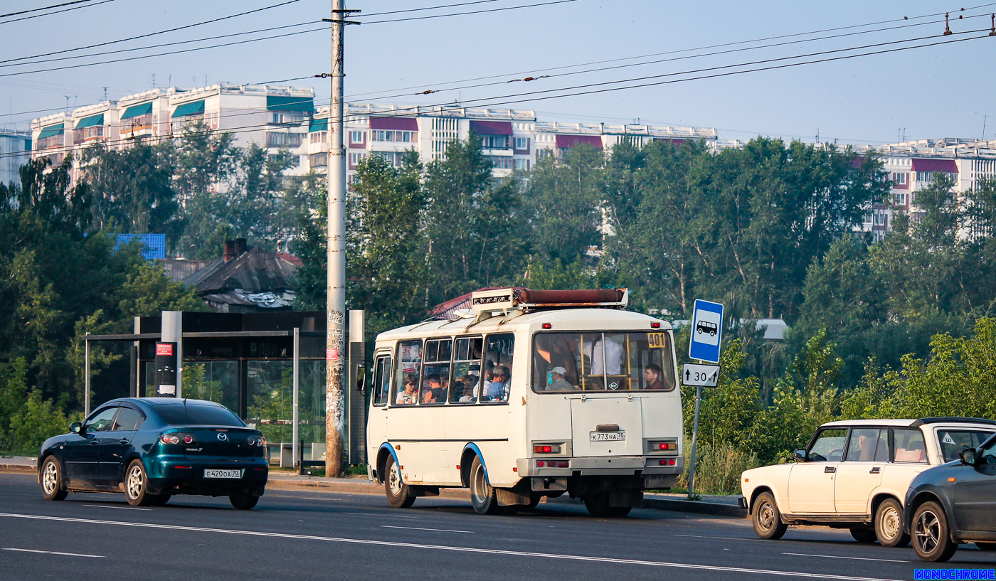 Томская область, ПАЗ-32054 № К 773 НА 70