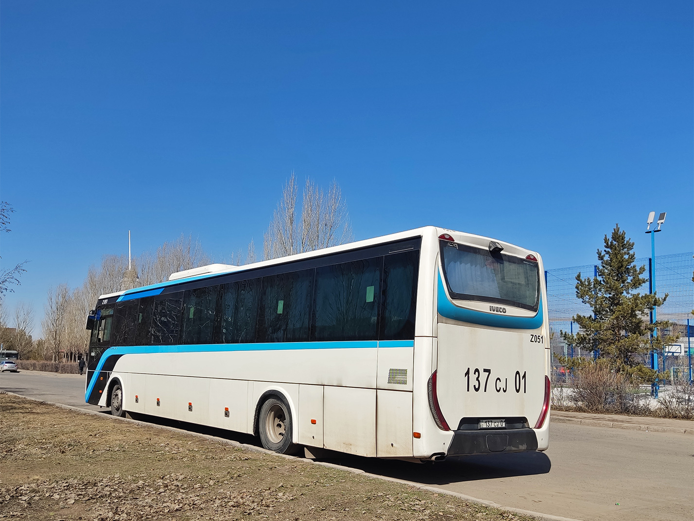 Астана, IVECO Crossway LINE 13M (СарыаркаАвтоПром) № Z051