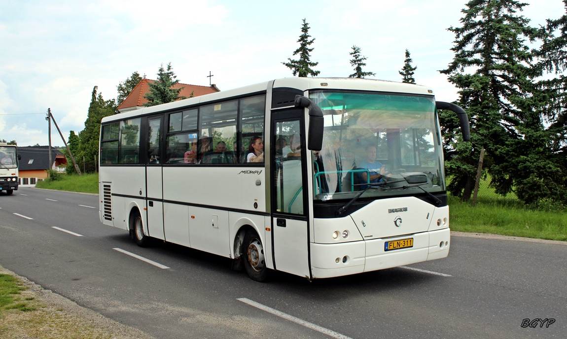 Венгрия, Irisbus Midway 9.7M № FLN-311; Венгрия — IV. Nemzetközi Ikarus Találkozó, Tapolca (2024)