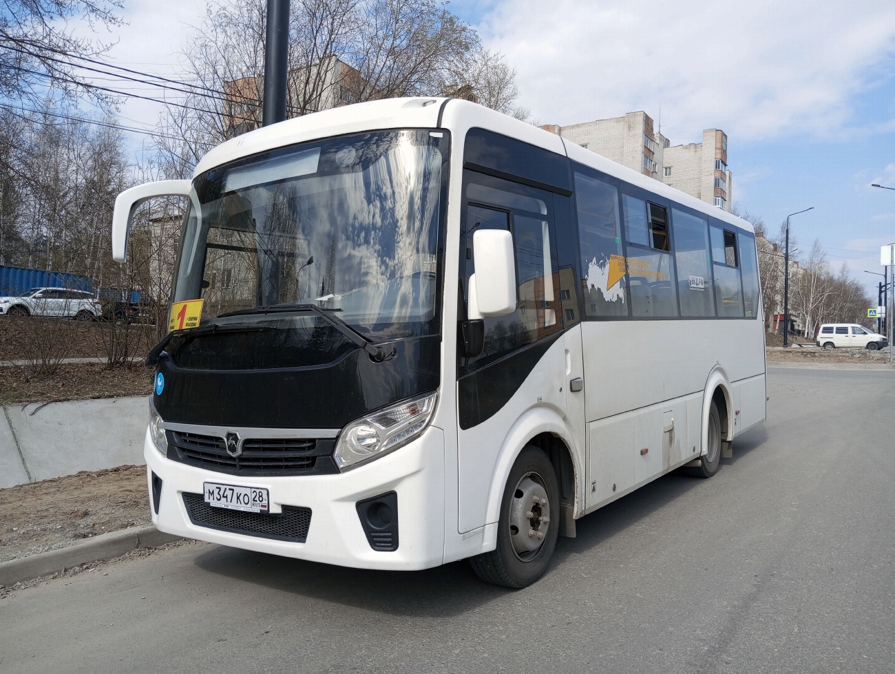 Амурская область, ПАЗ-320435-04 "Vector Next" № М 347 КО 28