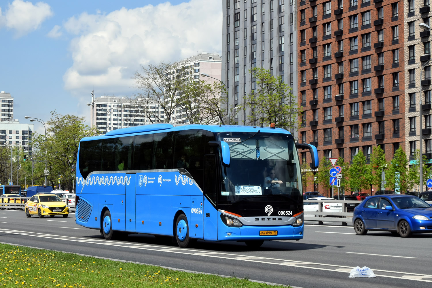 Москва, Setra S515HD (Russland) № 090524