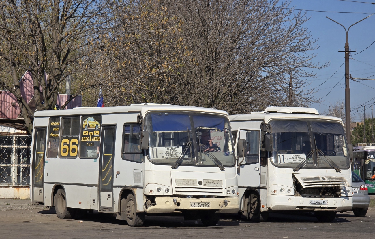 Донецкая область, ПАЗ-320302-08 № О 813 ВМ 180