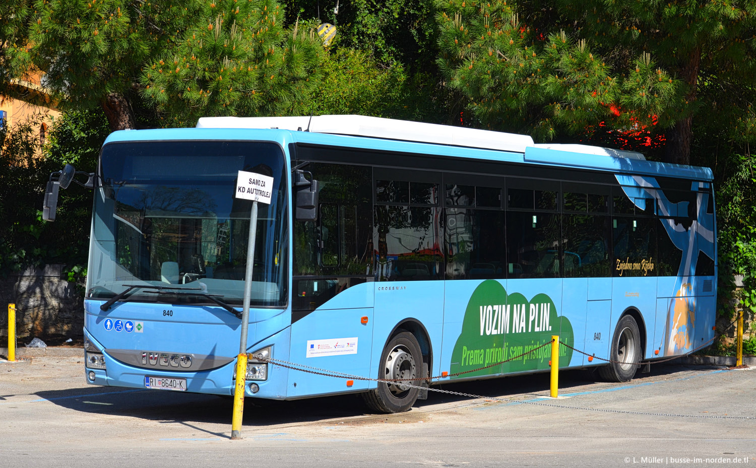 Хорватия, IVECO Crossway LE CITY 12M NP № 840