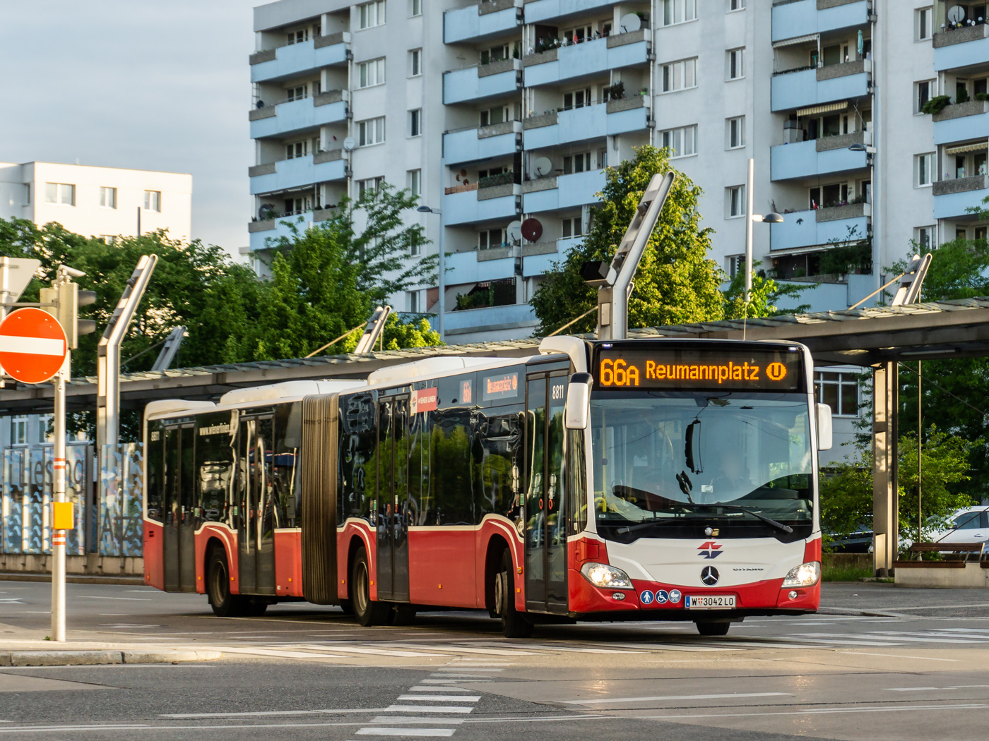 Австрия, Mercedes-Benz Citaro C2 G № 8811