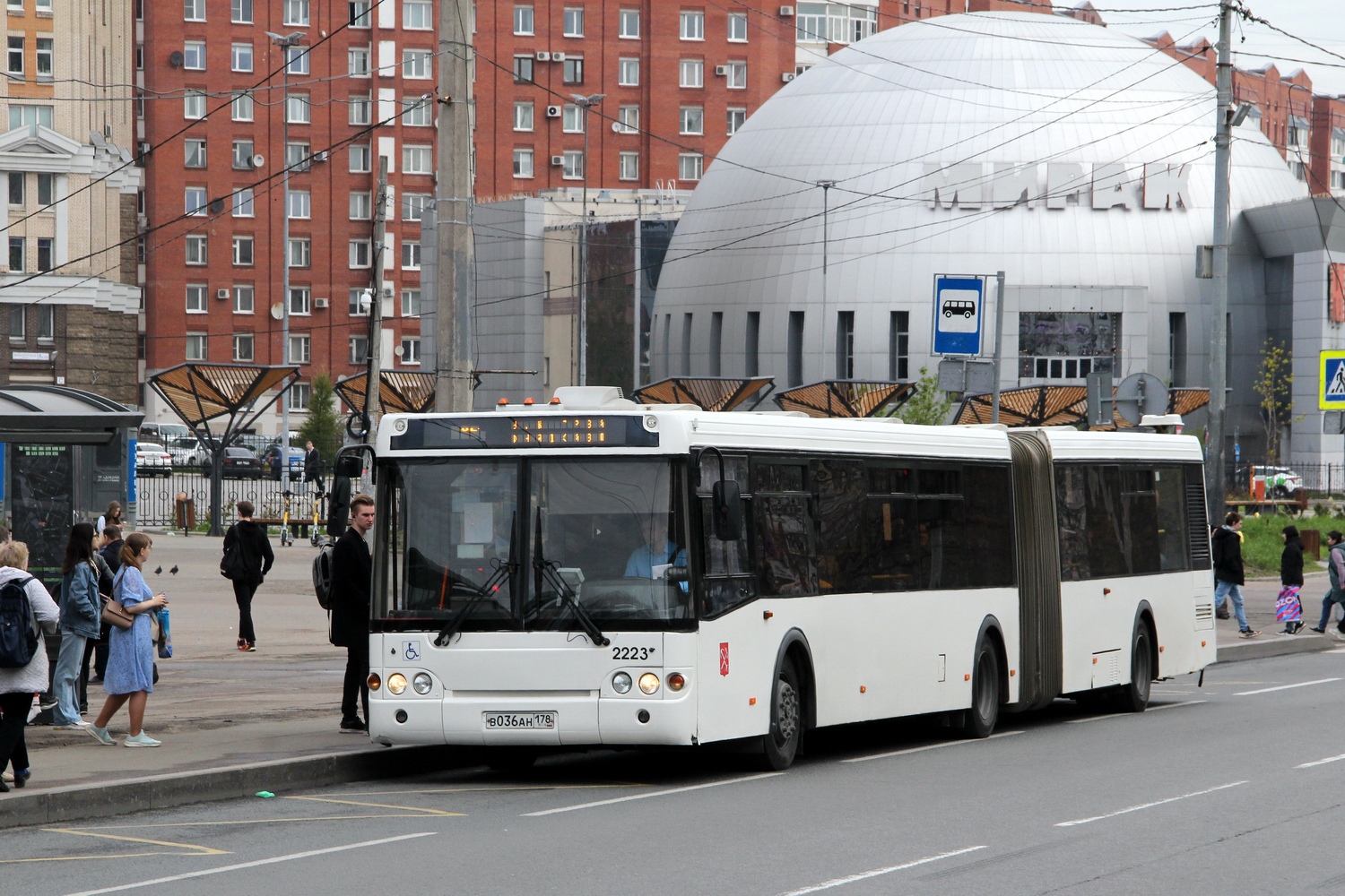 Санкт-Петербург, ЛиАЗ-6213.20 № 2223