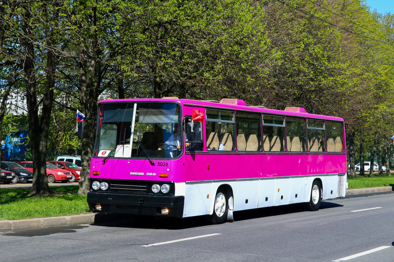 Sankt Petersburg, Ikarus 250.93 Nr. 5026; Sankt Petersburg — V International Transport Festival "SPbTransportFest-2024"