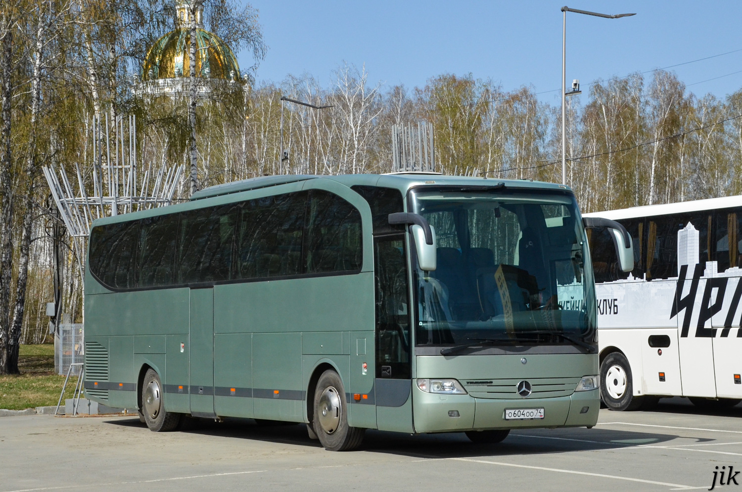 Челябинская область, Mercedes-Benz O580-15RHD Travego № О 604 ОО 74