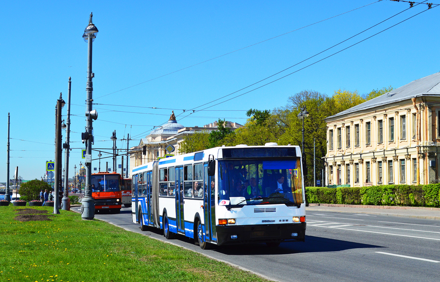 Sanktpēterburga, Ikarus 435.05A № 2002; Sanktpēterburga — V International Transport Festival "SPbTransportFest-2024"