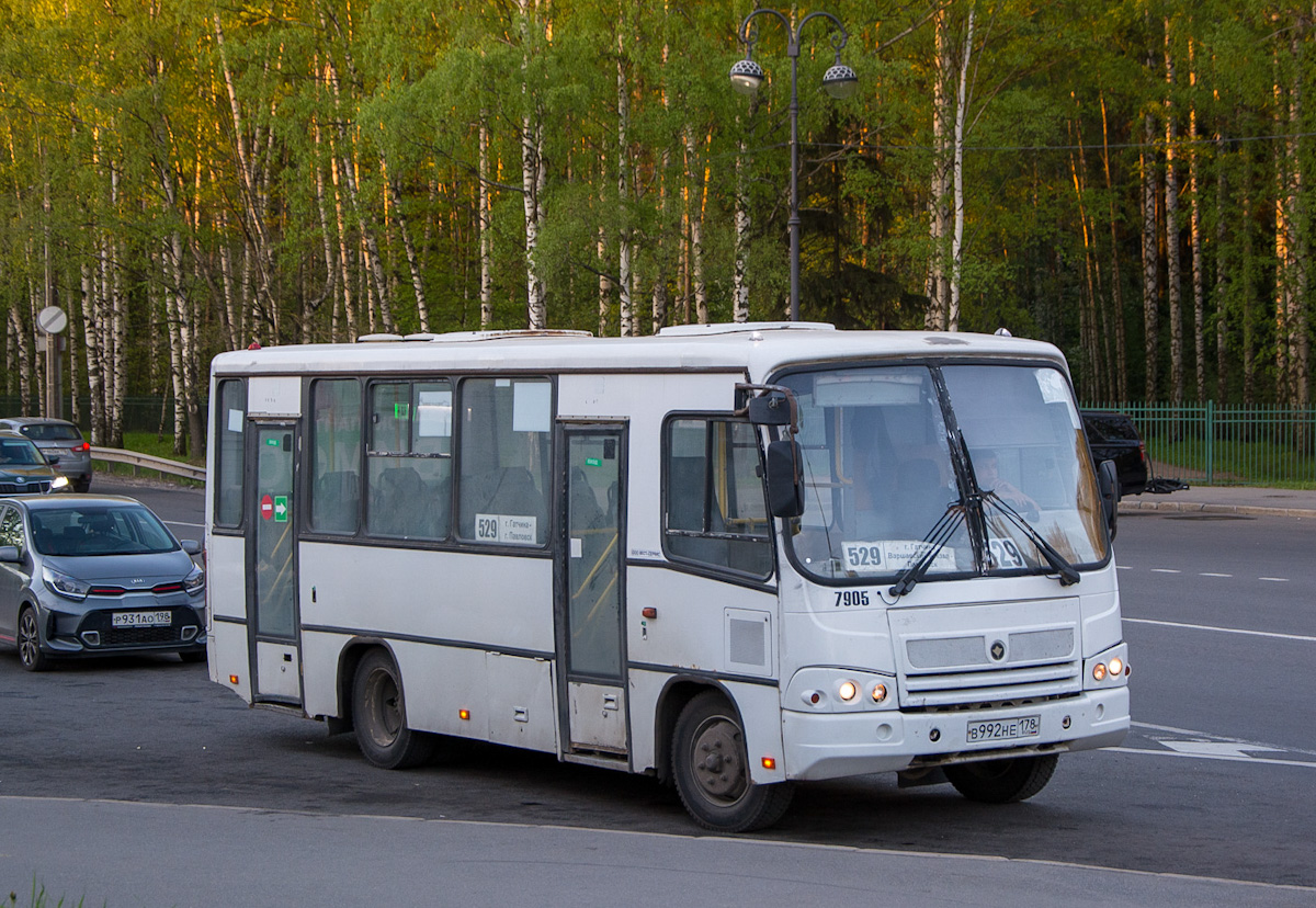 Ленинградская область, ПАЗ-320402-05 № 7905