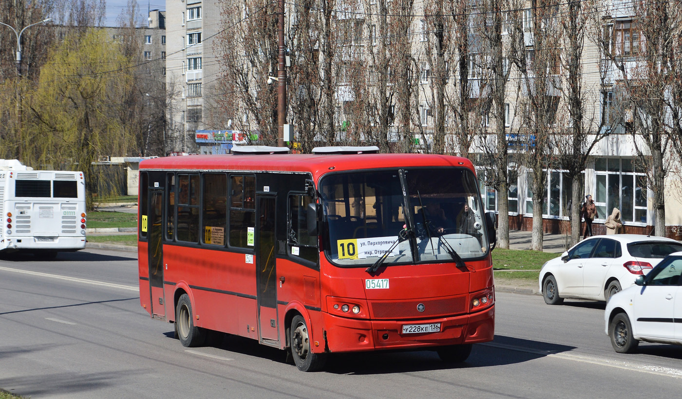 Воронежская область, ПАЗ-320412-04 "Вектор" № 05417