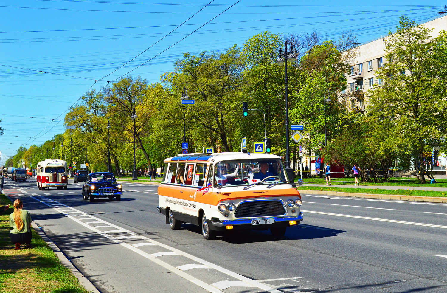 Москва, ЗиЛ-118 "Юность" № У 712 СР 750; Санкт-Петербург — V Международный транспортный фестиваль "SPbTransportFest-2024"