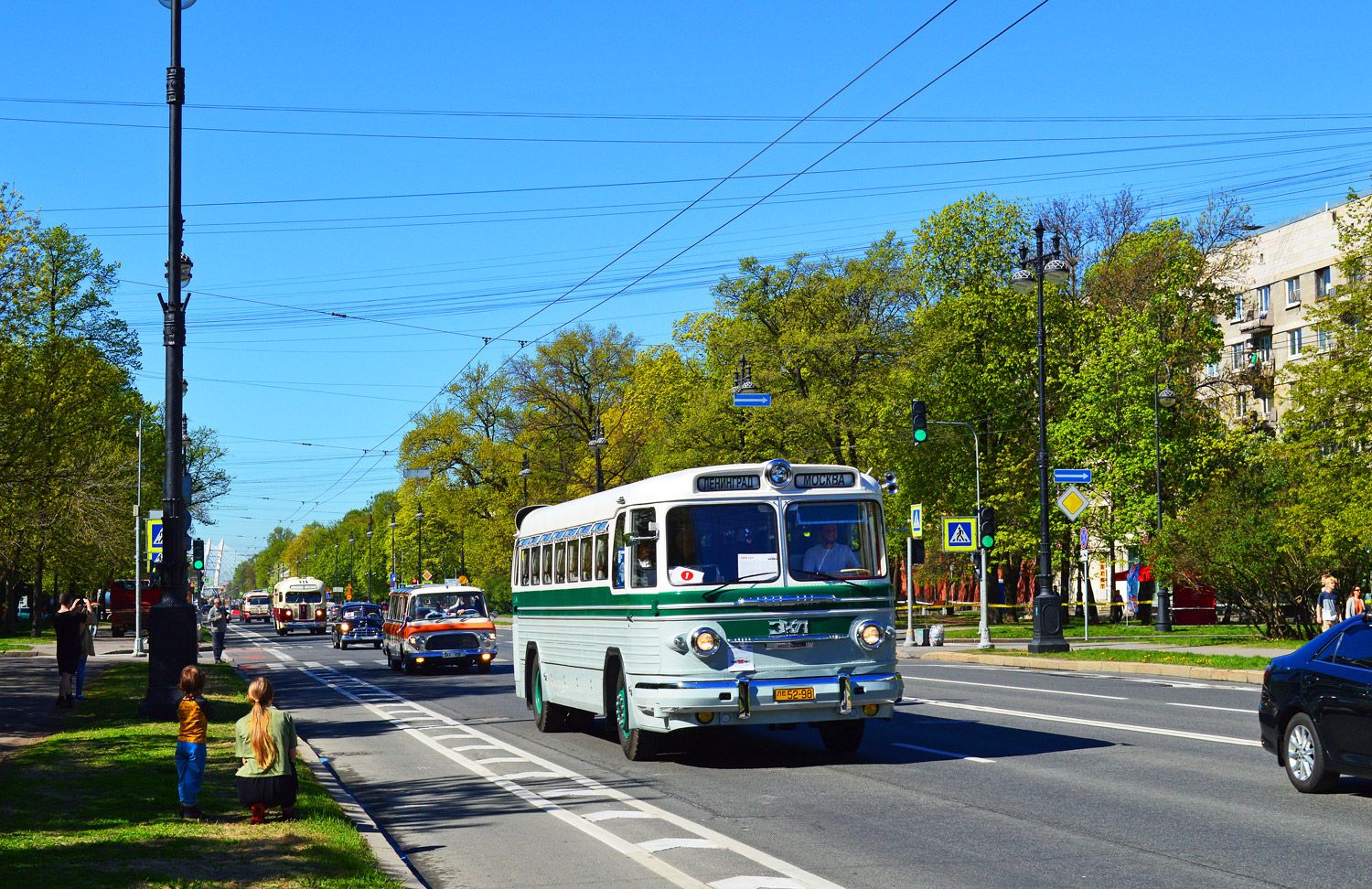 Μόσχα, ZiS-127 # Ц 4306 РП; Saint Petersburg — V International Transport Festival "SPbTransportFest-2024"