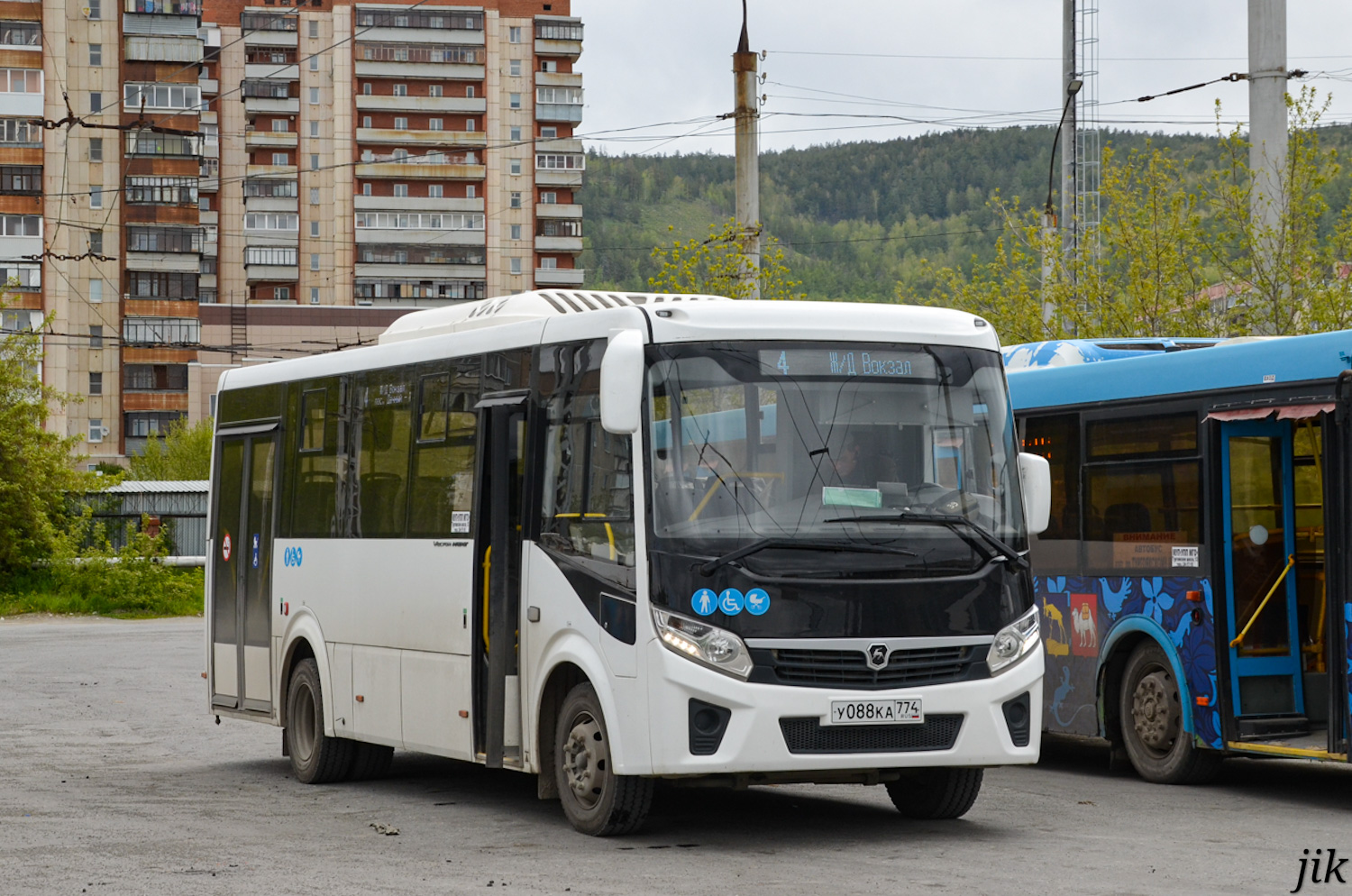 Челябинская область, ПАЗ-320415-04 "Vector Next" № У 088 КА 774