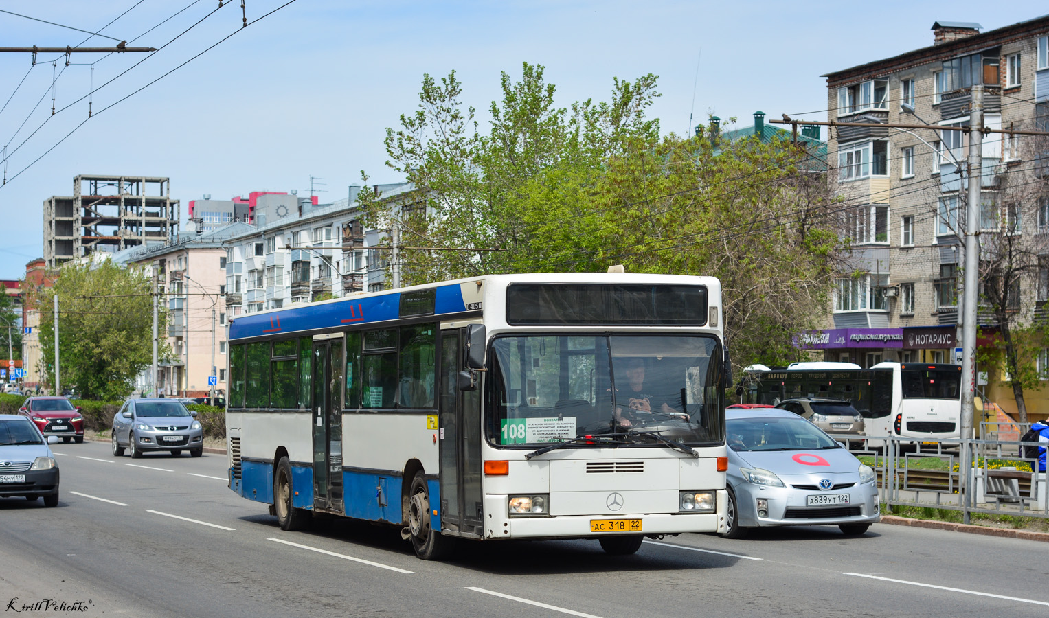 Алтайский край, Mercedes-Benz O405N № АС 318 22