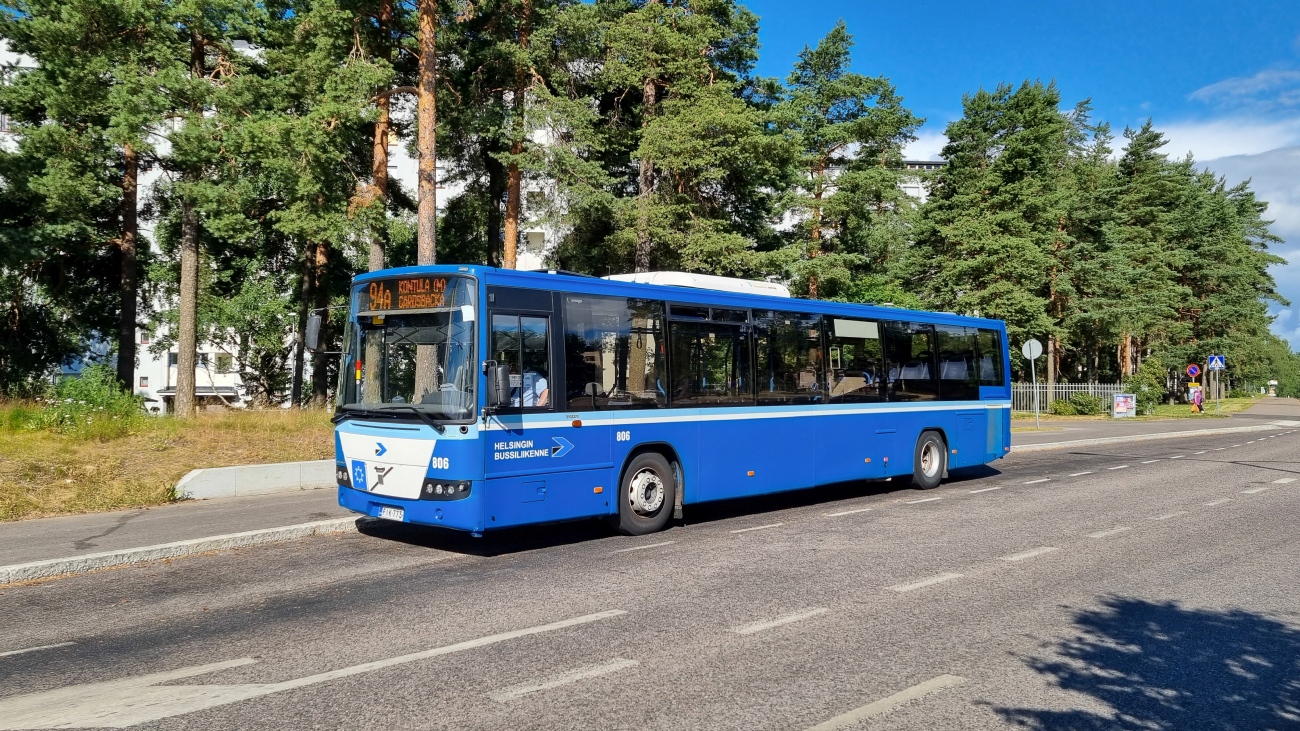 Финляндия, Volvo 8700LE № 806