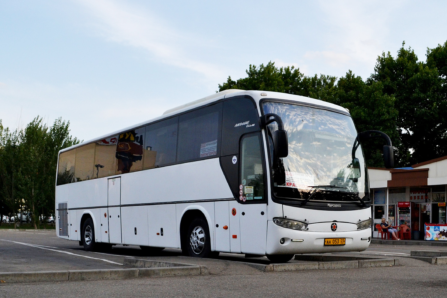 Краснодарский край, Marcopolo Andare 1000 (ГолАЗ) (Hyundai) № АА 053 23