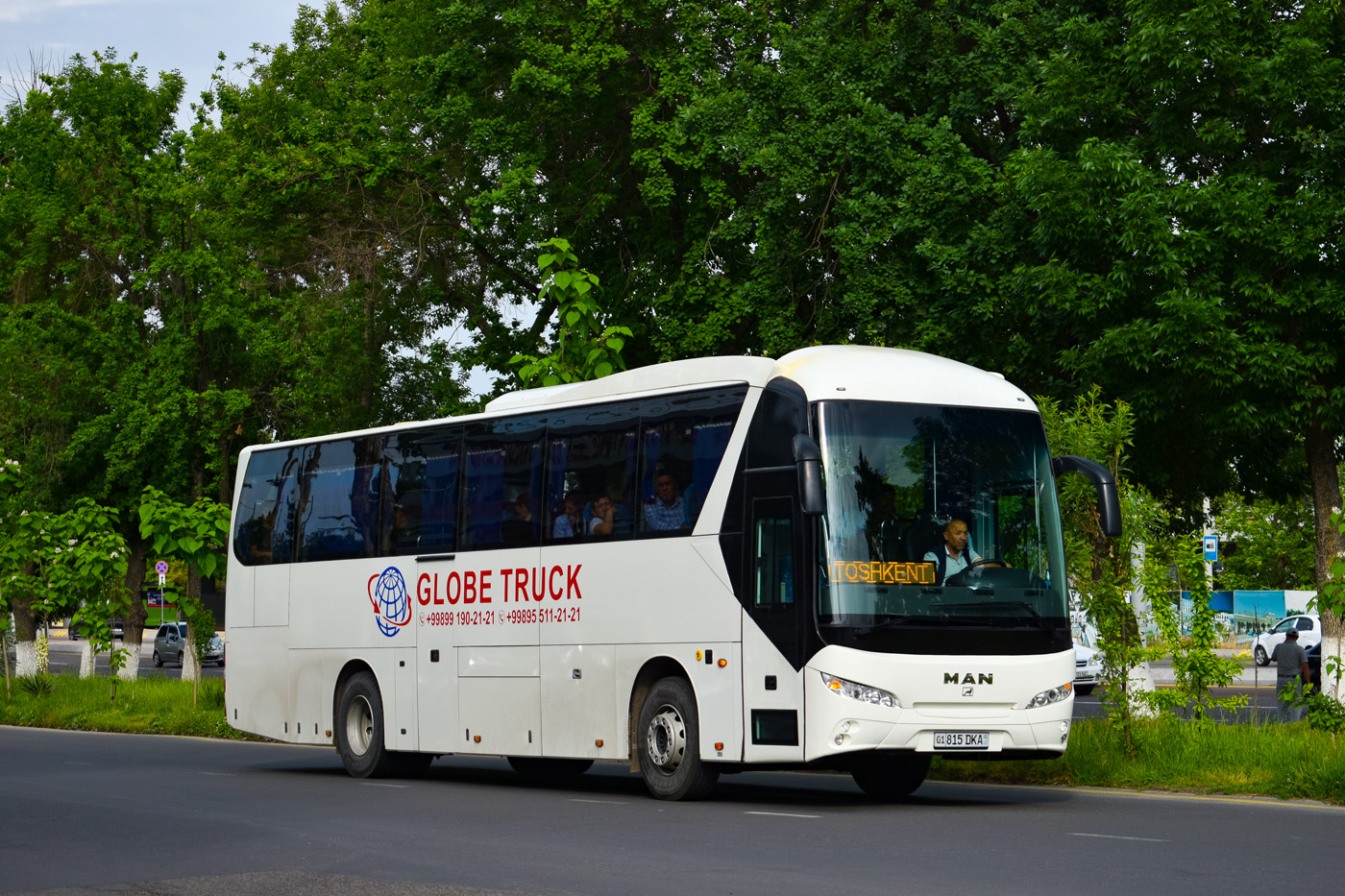 Узбекистан, Gemilang (MAN Auto-Uzbekistan) № 01 815 DKA