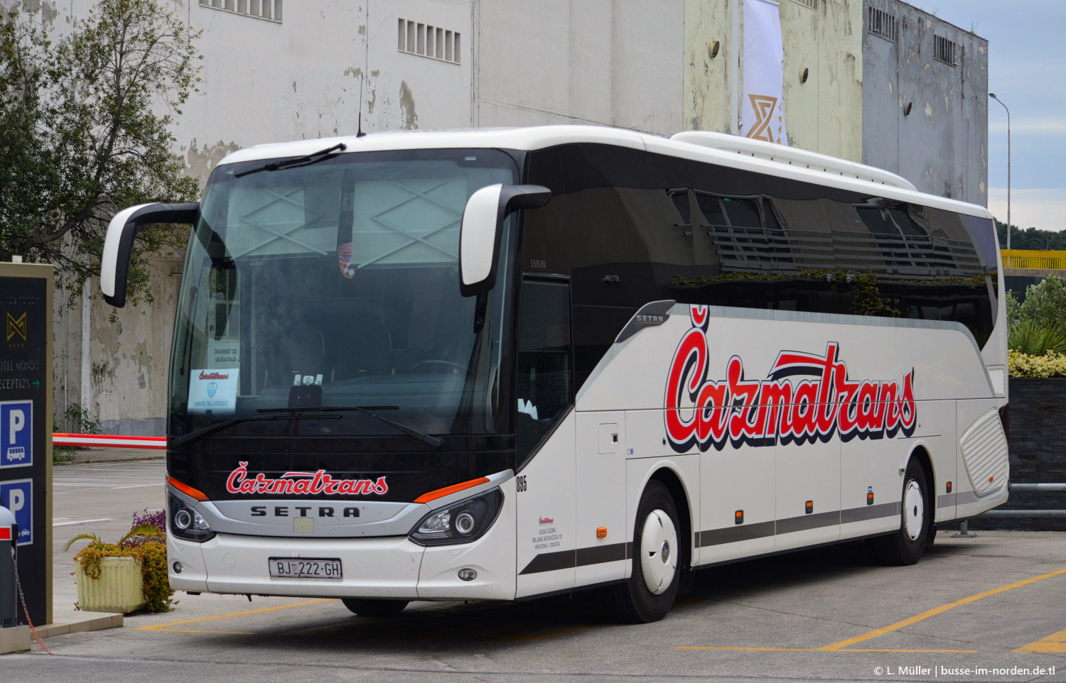 Хорватия, Setra S515HD № 895