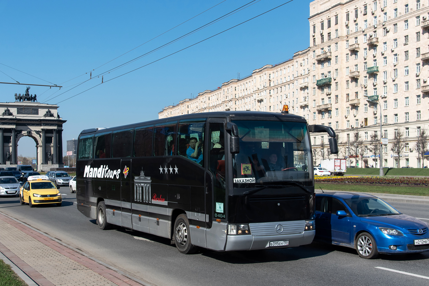 Москва, Mercedes-Benz O404-15SHD № В 395 ЕН 750