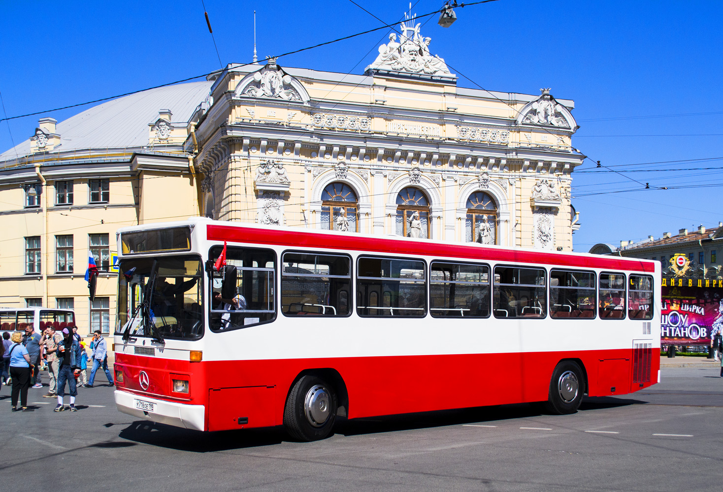 Санкт-Петербург, Mercedes-Benz O325 № 7031; Санкт-Петербург — V Международный транспортный фестиваль "SPbTransportFest-2024"