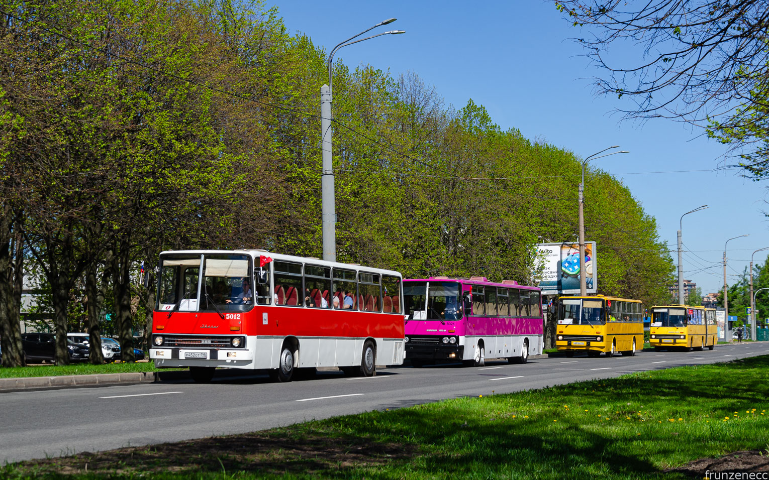 Sankt Petersburg, Ikarus 255.72 Nr 5012; Sankt Petersburg — V International Transport Festival "SPbTransportFest-2024"
