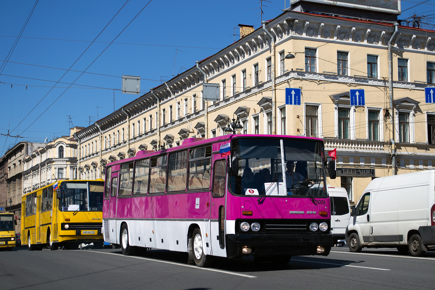 Sankt Petersburg, Ikarus 250.93 Nr 5026; Sankt Petersburg — V International Transport Festival "SPbTransportFest-2024"