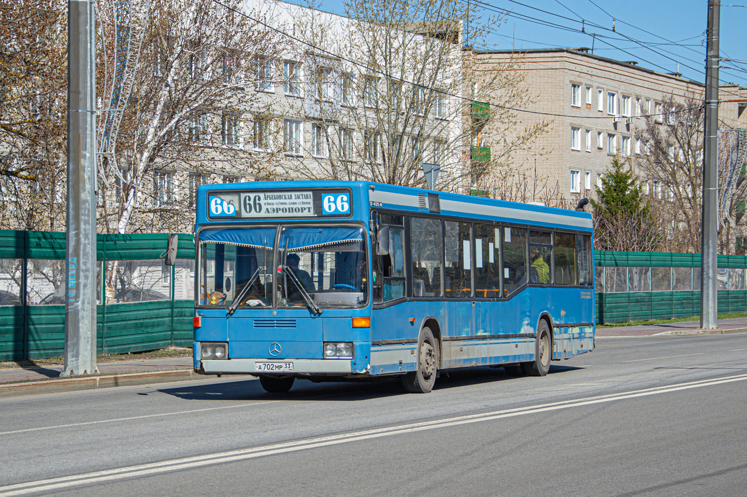 Пензенская область, Mercedes-Benz O405N2 № А 702 МР 33