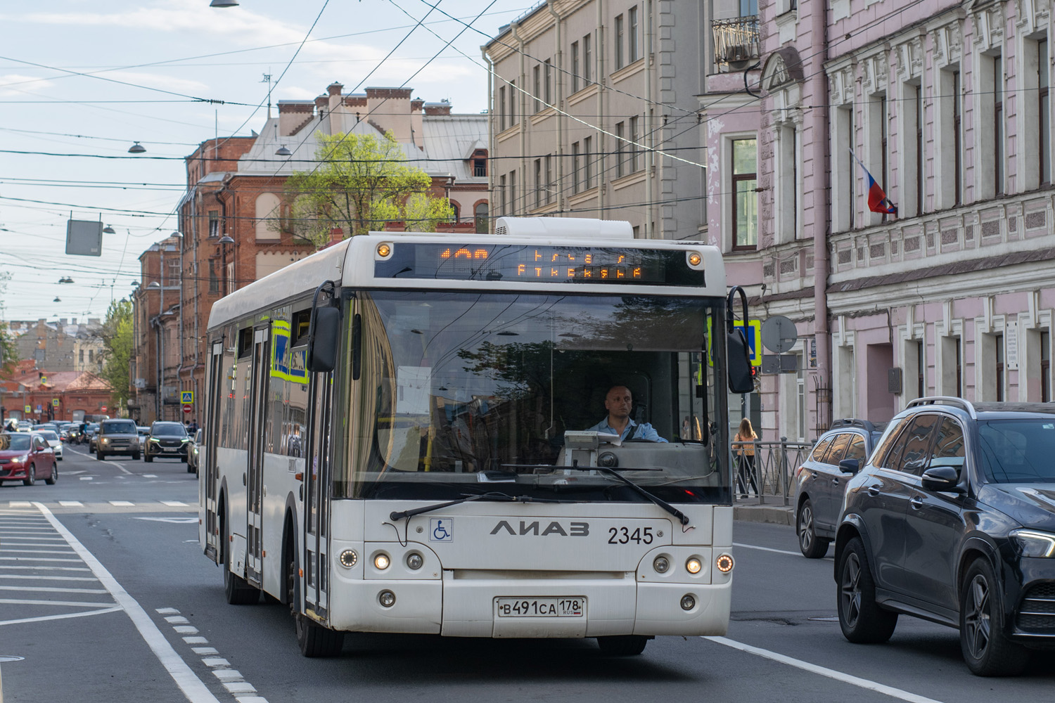 Санкт-Петербург, ЛиАЗ-5292.60 № 2345