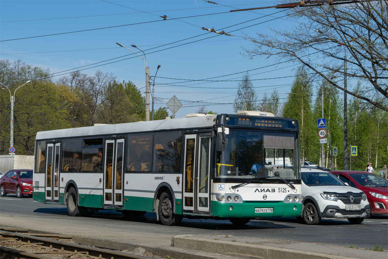 Санкт-Петербург, ЛиАЗ-5292.60 № 5125