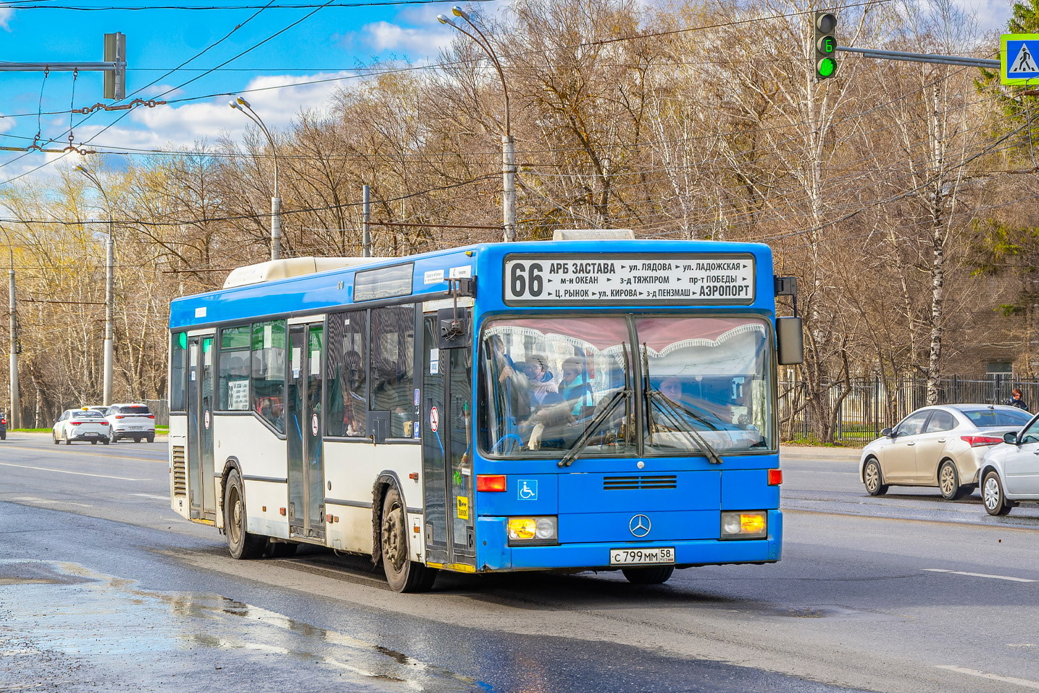 Пензенская область, Mercedes-Benz O405N2 № С 799 ММ 58