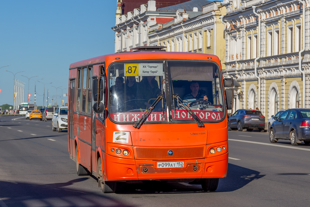 Нижегородская область, ПАЗ-320414-05 "Вектор" № Р 099 АТ 152